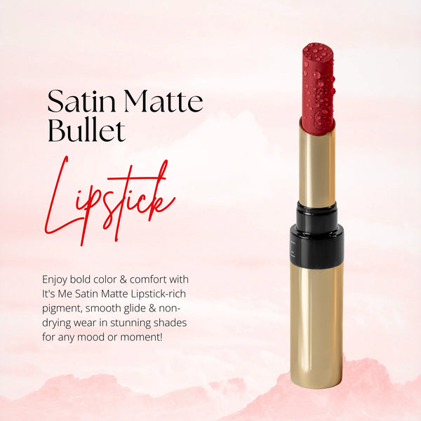 satin matte bullet lipstick 